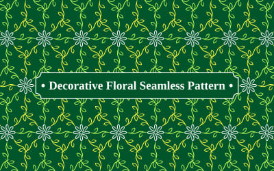 Flatterno - Decorative Floral Seamless Pattern