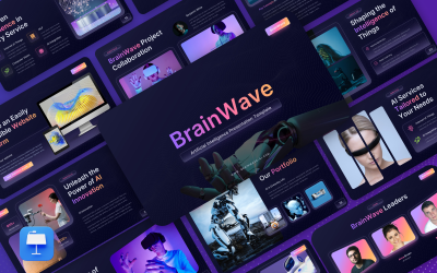 BrainWave – шаблон основного доклада искусственного интеллекта AI