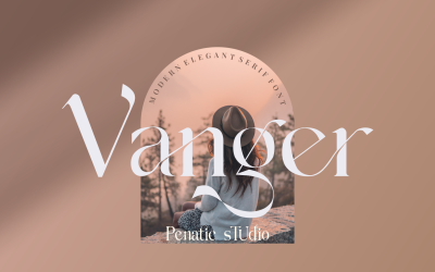 Vanger _ modern serif font