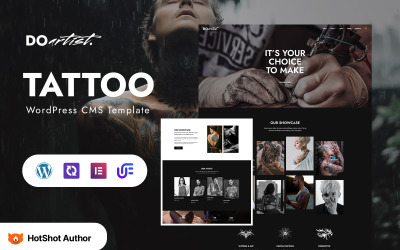 Doartist - Tema WordPress Elementor per tatuatori