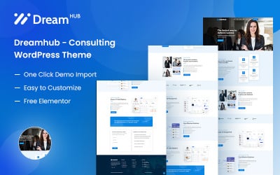 DreamHub Consulting WordPress тема