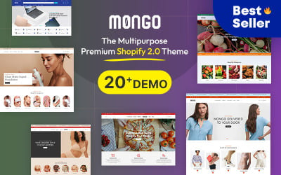 Mongo -模式多功能商店2.0 responsief thema