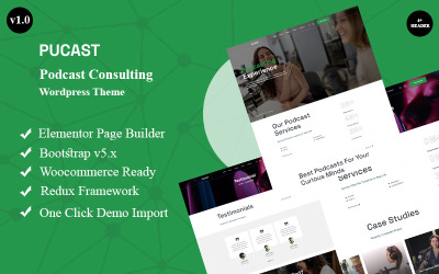 Pucast - Tema WordPress para Podcast
