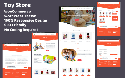 玩具店WordPress WooCommerce主题