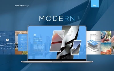 Modèle de présentation keynote moderne