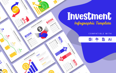 Infografik-Design für Investitionen
