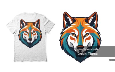 狐狸爱好者们，这就是你们一直在寻找的t恤设计