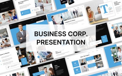 Business Corp. Powerpoint演示模板