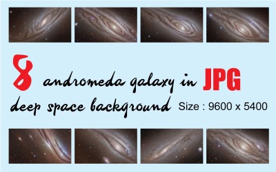 Andromedastelsel in de diepe ruimte, Kleurrijke ruimtestelselwolknevel. Sterrennachtkosmos