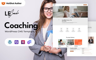 Lecoach - Life Coaching Téma WordPress Elementor