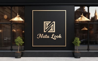 Outdoor Logo Mockup Design