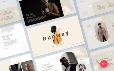 Runway - Fashion Show Presentation PowerPoint Template