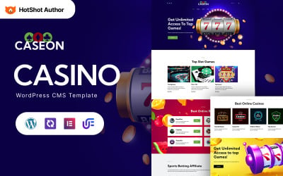 Caseon - Casino Games WordPress Elementor Theme