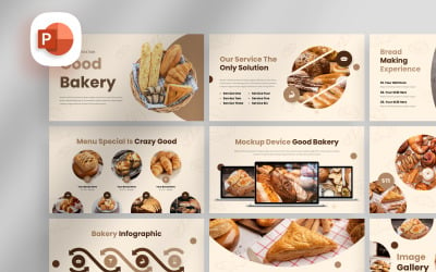 Bakery Shop PowerPoint Template