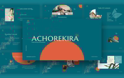 Branding Guildline Achorekira Powerpoint Template