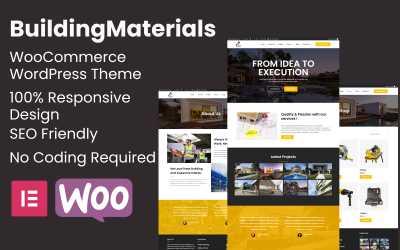 建筑材料WooCommerce WordPress主题