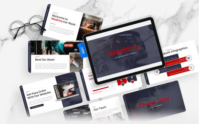 Washine – Car Wash Keynote Template