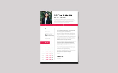 Sadia Get a Job Resume Template