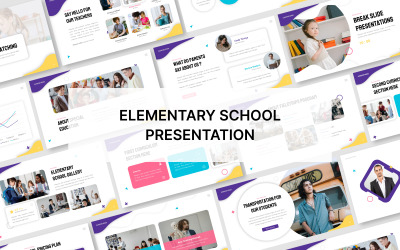 Elementary School Google Slide Template Presentation