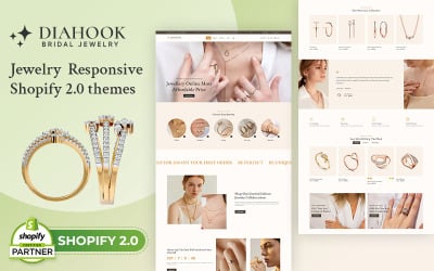Diahook- Multipurpose Shopify os 2.0珠宝店主题