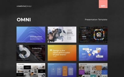 Modello di presentazione PowerPoint di Omni