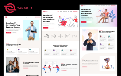 Yango - Thème WordPress pour les entreprises et les fournisseurs de solutions informatiques, de logiciels et de services technologiques
