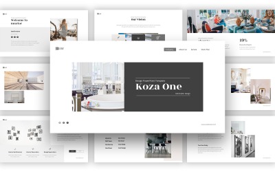 interior Koza One Keynote Template