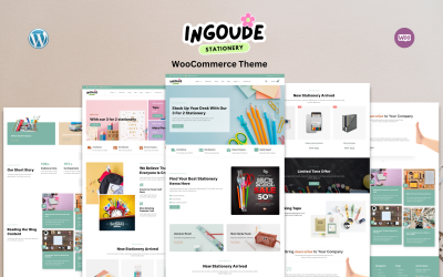 Ingoude -文具店woocommerce主题