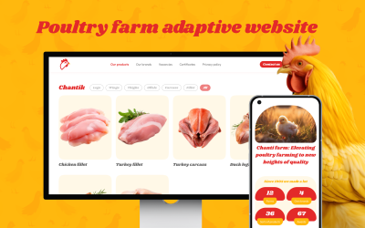 Chanti farm – Baromfifarm honlapja