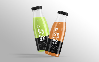 Juice Bottle Mockup Vol 12