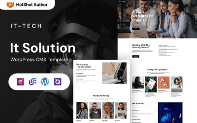 IT-Tech - IT Solutions And Multipurpose WordPress Elementor Theme