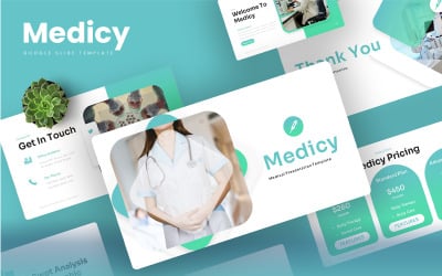 Medicy – медичний шаблон Google Slides