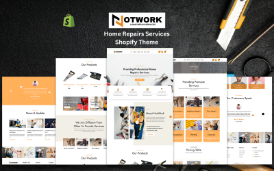 Notwork - Tema Shopify per servizi di riparazione domestica