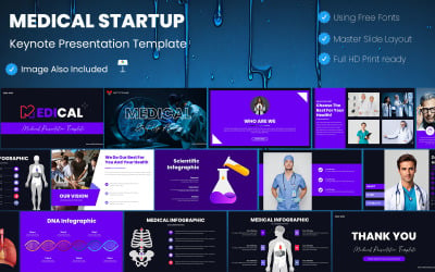 Medical Start-up Keynote Presentation Template