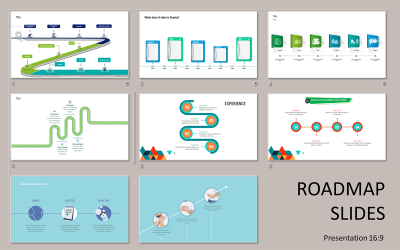 Roadmap Editable Animated Slides