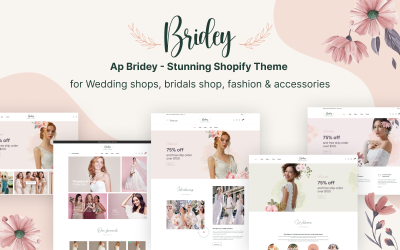 Ap Bridey -婚礼商店Shopify主题