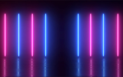 Absztrakt Neon hatású fény háttér kialakítása