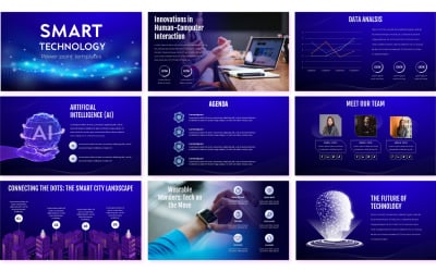 Smart Technology Power Point Templates