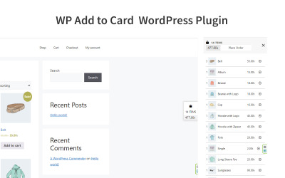 WP Dodaj do karty Woocommerce WordPress Wtyczka