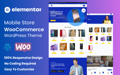 移动商店WooCommerce WordPress主题