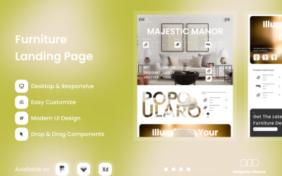 Majestic Manor - Furniture Landing Page V2