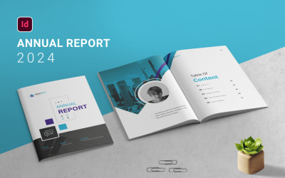 年度报告:企业手册设计模板