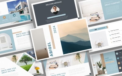 Abigel – Minimal PowerPoint Template