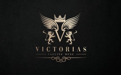 Victorias Lettera V Logo Temp