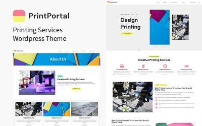 PrintPortal - Printing Service Wordpress Theme