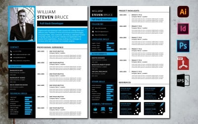 Resume Template CV Template - Blorago