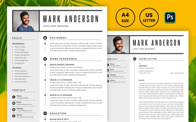 Modern and Best trending minimal Resume