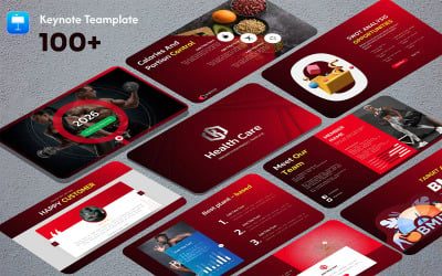 Weight loss and dieting Premium Keynote Template