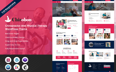 Chirobon -脊椎按摩师和物理治疗WordPress主题