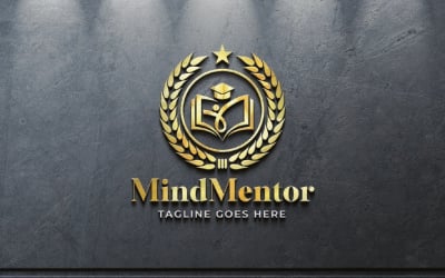 Mind Mentor Educational institutes Logo Design Template